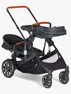 Beemoo Vogndele-Maxi 4 Twin Søskendesæde, Black/Black