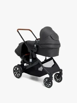 Søskendevogne|Beemoo Maxi 4 Twin Søskendevogn, Black/Black Sort