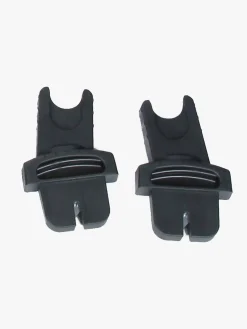 Vognpakker|Beemoo Maxi 4 Twin Søskendevogn inkl. Ekstra Søskendesæde & Route i-Size Autostol Baby, Grey/Mineral Grey