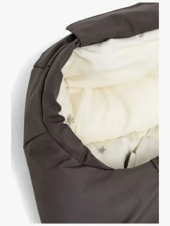 Køreposer|Beemoo Mini Vinterkørepose, Grey/Snowflake Grå