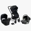 Vognpakker|Beemoo Move Duo Kombivogn inkl. Route i-Size Autostol Baby, Black/Mineral Grey