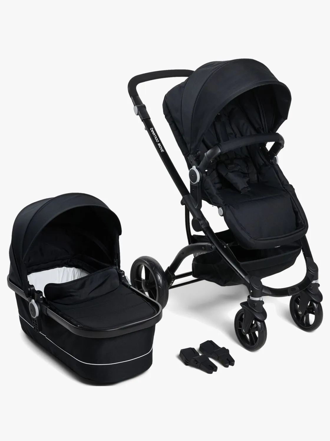 Duo- & Kombivogne|Beemoo Move Duo Kombivogn, Black Sort