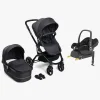 Vognpakker|Beemoo Move Duo Kombivogn inkl. Maxi-Cosi CabrioFix i-Size Autostol Baby & Base, Asphalt