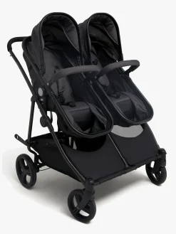 Søskendevogne|Beemoo Move Twin 2-in-1 Søskendevogn, Asphalt Grå