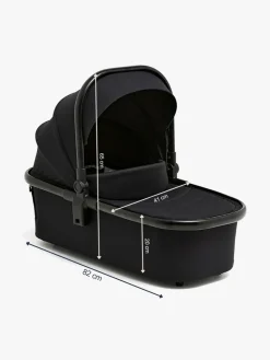 Beemoo Duo- & Kombivogne-One Duovogn, All Black