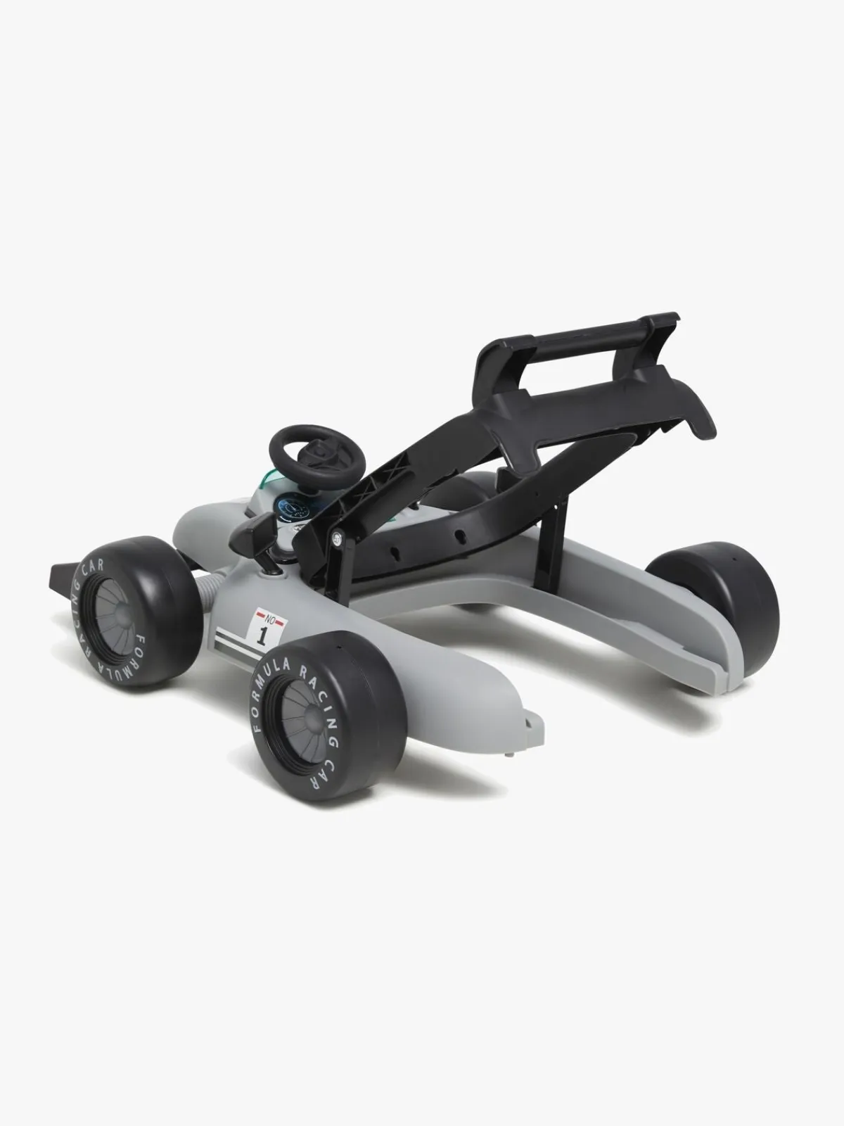 Gåstole|Beemoo PLAY Bil Gåstol, Cool Grey Grå