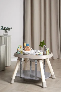 Beemoo Babylegetøj-PLAY Explore 3-in-1 Aktivitetscenter, Sand Beige