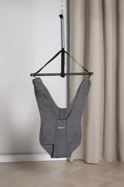Skråstole & Babygynger|Beemoo PLAY Hoppegynge, Grey Melange Grå