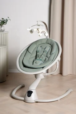 Skråstole & Babygynger|Beemoo PLAY Rocker 2 Skråstol, Sage/Sand Grøn