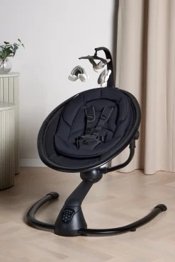 Skråstole & Babygynger|Beemoo PLAY Rocker 2 Skråstol, Pitch Black Sort