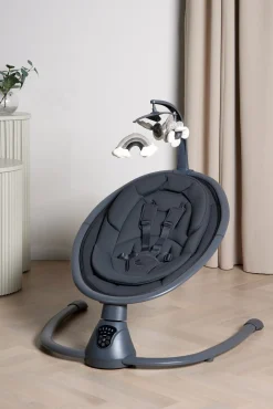 Skråstole & Babygynger|Beemoo PLAY Rocker Low 2 Skråstol, Ash Grey Grå