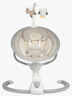 Skråstole & Babygynger|Beemoo PLAY Rocker Skråstol, Beige Beige/Hvid