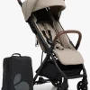 Rejseklapvogne|Klapvogne|Beemoo Pro Airway Klapvogn inkl. Padded Transporttaske, Latte Beige