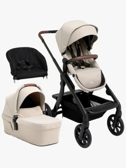 Duo- & Kombivogne|Beemoo Pro Max Duovogn inkl. Toddler seat, Latte Beige