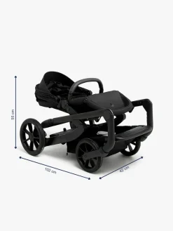 Klapvogne|Beemoo Pro Max Klapvogn, Black Sort