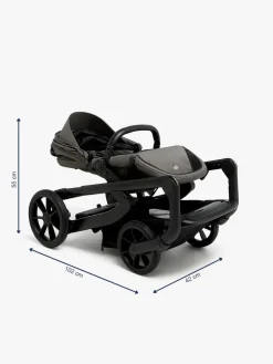 Klapvogne|Beemoo Pro Max Klapvogn, Mocha Grey Grå