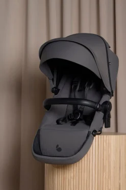 Beemoo Vogndele-Pro Max/Pro Multi 2 Søskendesæde, Mocha Grey
