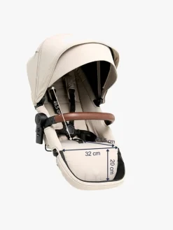 Vogndele|Beemoo Pro Max/Pro Multi 2 Søskendesæde, Latte Beige