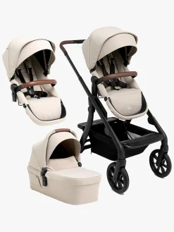 Beemoo Søskendevogne-Pro Max Søskendevogn inkl. Liggedel, Latte Beige