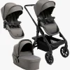 Søskendevogne|Beemoo Pro Max Søskendevogn inkl. Liggedel, Mocha Grey