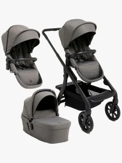 Søskendevogne|Beemoo Pro Max Søskendevogn inkl. Liggedel, Mocha Grey