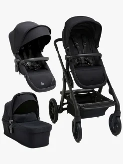 Søskendevogne|Beemoo Pro Max Søskendevogn inkl. Liggedel, Coffee Black