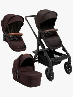 Søskendevogne|Beemoo Pro Max Søskendevogn inkl. Liggedel, Espresso Brown