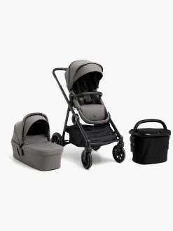 Duo- & Kombivogne|Beemoo Pro Multi 2 Duovogn inkl. Indkøbskurv, Mocha Grey