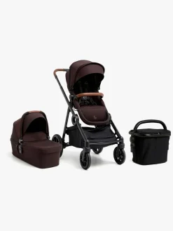 Duo- & Kombivogne|Beemoo Pro Multi 2 Duovogn inkl. Indkøbskurv, Espresso Brown
