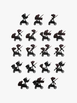 Beemoo Klapvogne-Pro Multi 2 Klapvogn, Espresso Brown