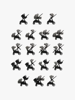 Beemoo Klapvogne-Pro Multi 2 Klapvogn, Mocha Grey