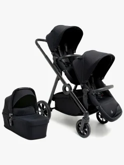 Søskendevogne|Beemoo Pro Multi 2 Søskendevogn inkl. Liggedel, Coffee Black