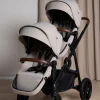 Søskendevogne|Beemoo Pro Multi 2 Søskendevogn, Latte Beige