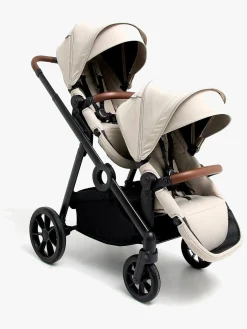 Søskendevogne|Beemoo Pro Multi 2 Søskendevogn, Latte Beige