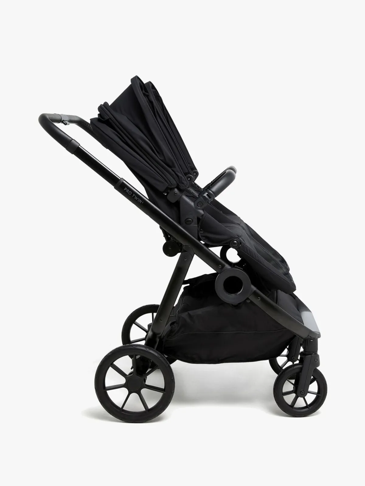 Søskendevogne|Beemoo Pro Twin 2 Søskendevogn, Coffee Black Sort