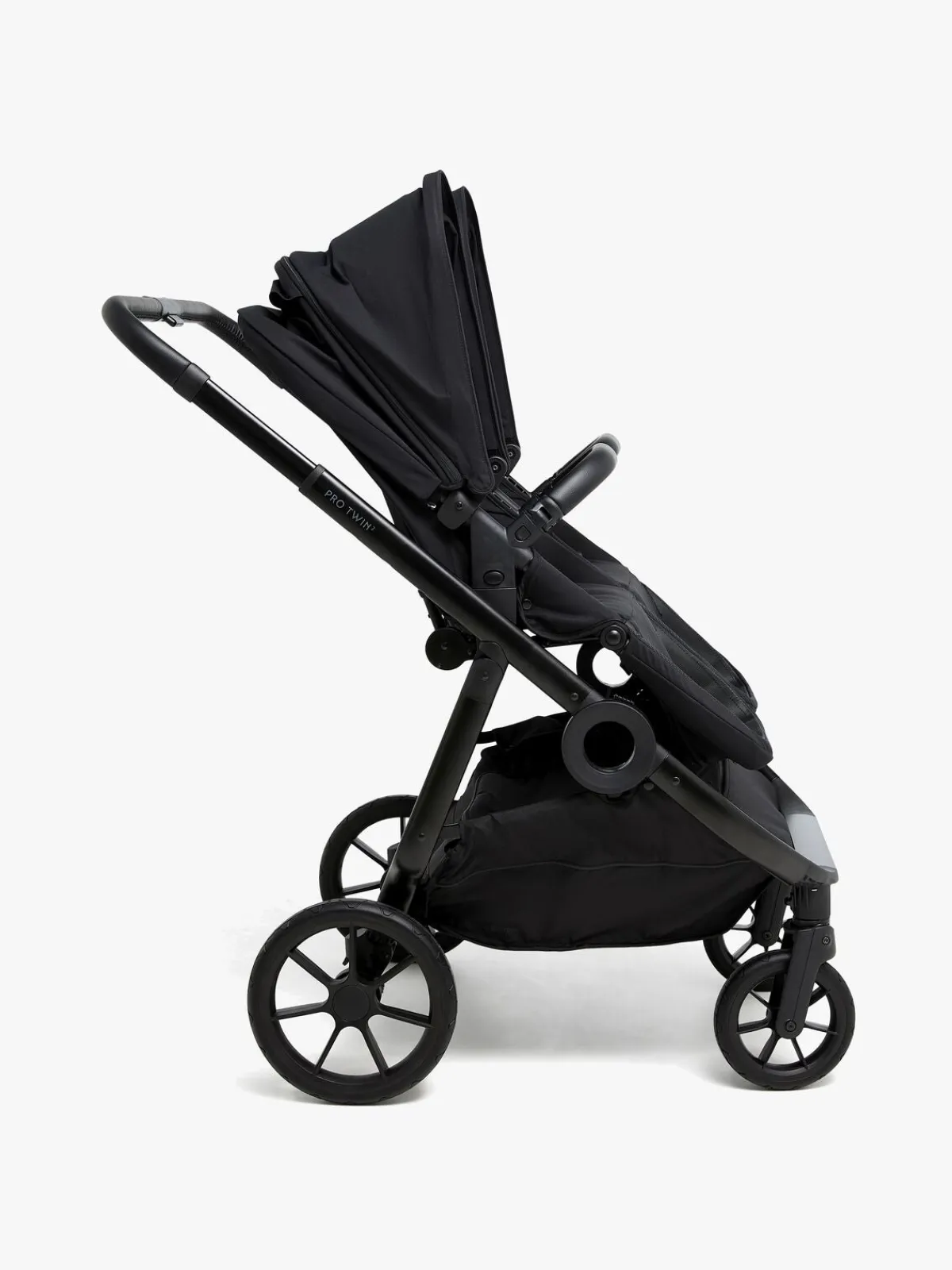 Søskendevogne|Beemoo Pro Twin 2 Søskendevogn, Coffee Black Sort