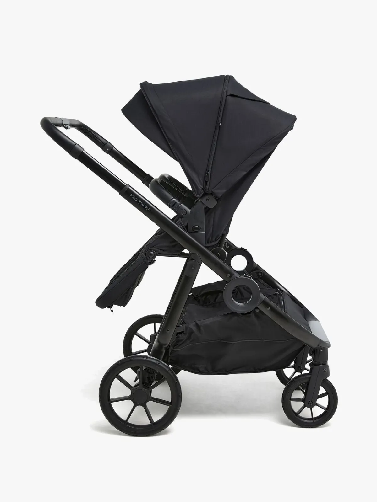 Søskendevogne|Beemoo Pro Twin 2 Søskendevogn, Coffee Black Sort