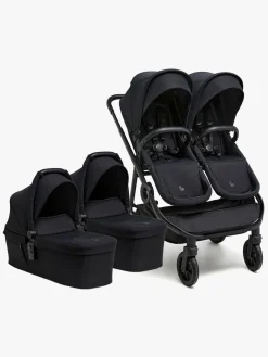 Beemoo Vognpakker-Pro Twin 2 Tvillingevogn, Coffee Black