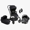 Vognpakker|Beemoo Pro Twist Duovogn inkl. Route Autostol Baby, Coffee Black/Mineral Grey