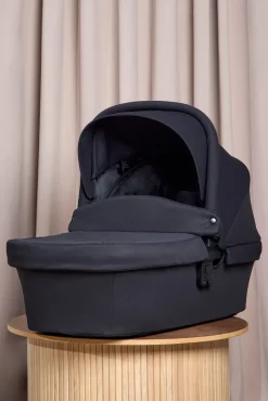 Vognpakker|Beemoo Pro Twist Duovogn inkl. Maxi-Cosi CabrioFix Autostol Baby & Base, Coffee Black/Essential Black