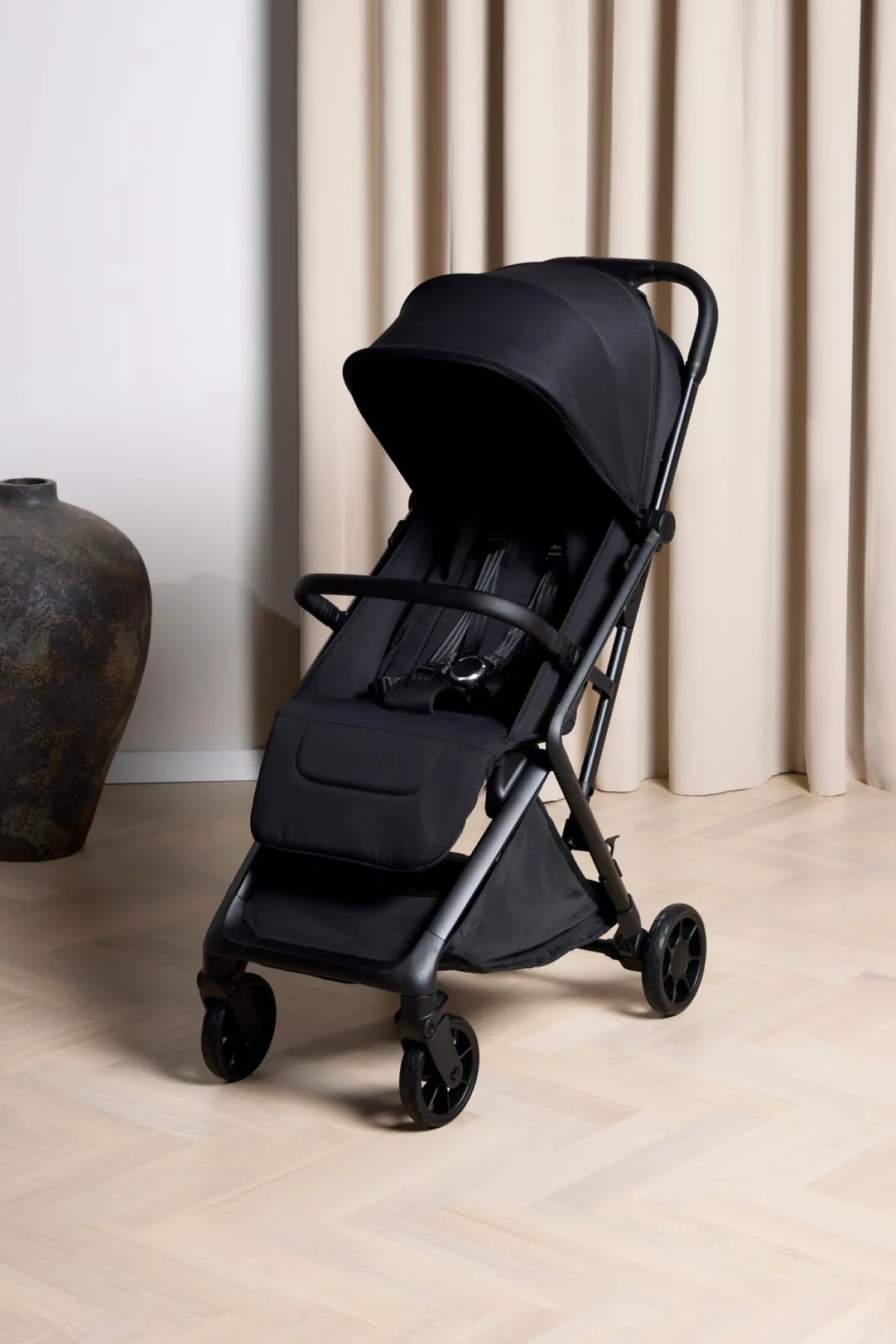 Rejseklapvogne|Beemoo Pro Venti Klapvogn, Coffee Black Sort