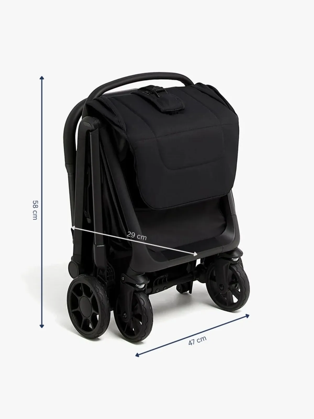 Rejseklapvogne|Beemoo Pro Venti Klapvogn, Coffee Black Sort