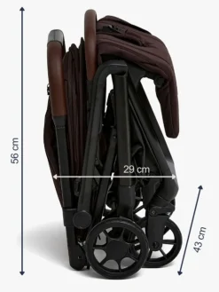 Rejseklapvogne|Beemoo Pro Venti Klapvogn, Espresso Brown Brun