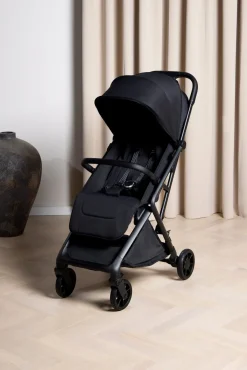 Rejseklapvogne|Beemoo Pro Venti Klapvogn inkl. Padded Transporttaske, Coffee Black