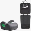 Autostolspakker|Beemoo Raise 2 i-Size Selepude inkl.  3-i-1 Sædebeskytter, Mineral Grey/Black