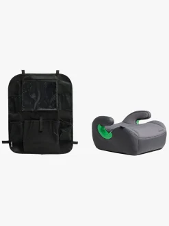 Autostolspakker|Beemoo Raise 2 i-Size Selepude inkl.  Smart Organizer, Mineral Grey