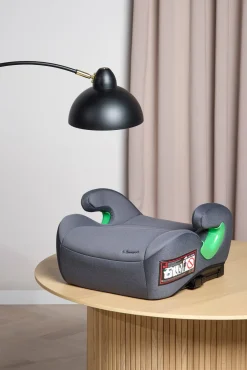 Beemoo Autostolspakker-Raise 2 i-Size Selepude ISOFIX inkl.  3-i-1 Sædebeskytter, Mineral Grey/Black