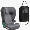Beemoo Autostolspakker-Range i-Size Autostol Inkl. Smart Organizer, Mineral Grey