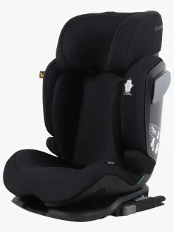 Beemoo Autostolspakker-Recline i-Size Autostol inkl. 3-in-1 Sædebeskyttelse, Black Stone
