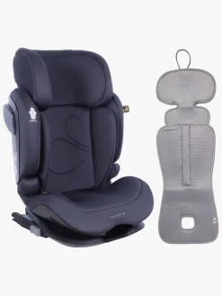 Autostolspakker|Beemoo Recline i-Size Autostol inkl. Ventilerende Hynde, Anthracite/Grey